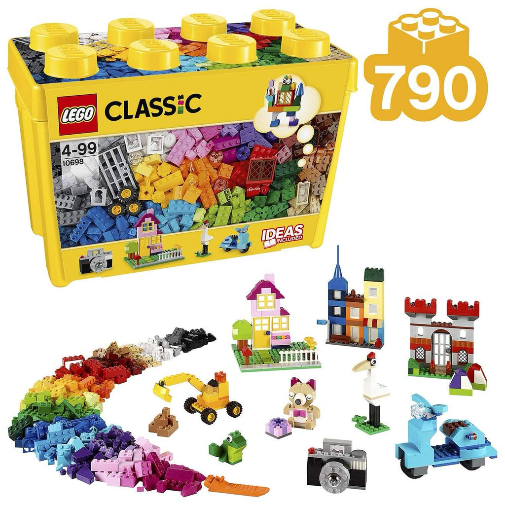 LEGO classic - boîte de briques créatives deluxe LEGO - 10698 multicolore