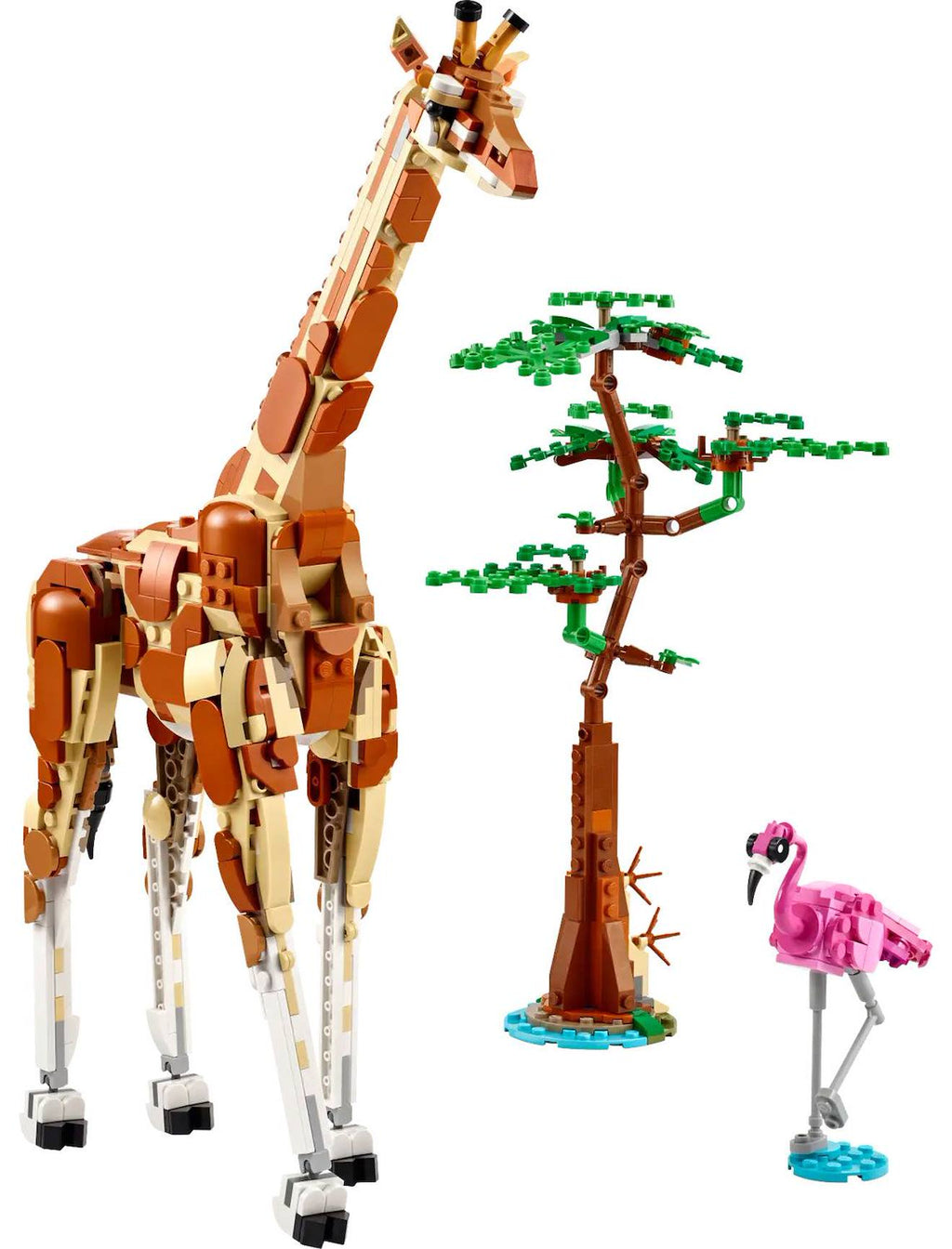 LEGO creator - les animaux sauvages du safari - 31150 multicolore