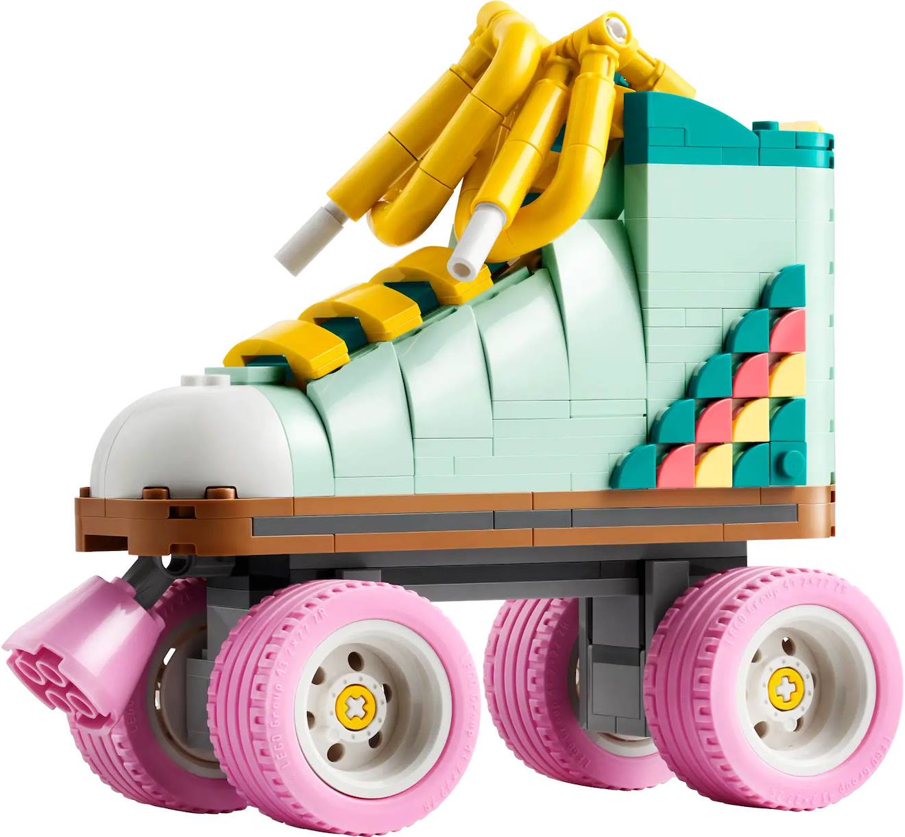 LEGO creator - les patins à roulettes rétro - 31148 multicolore