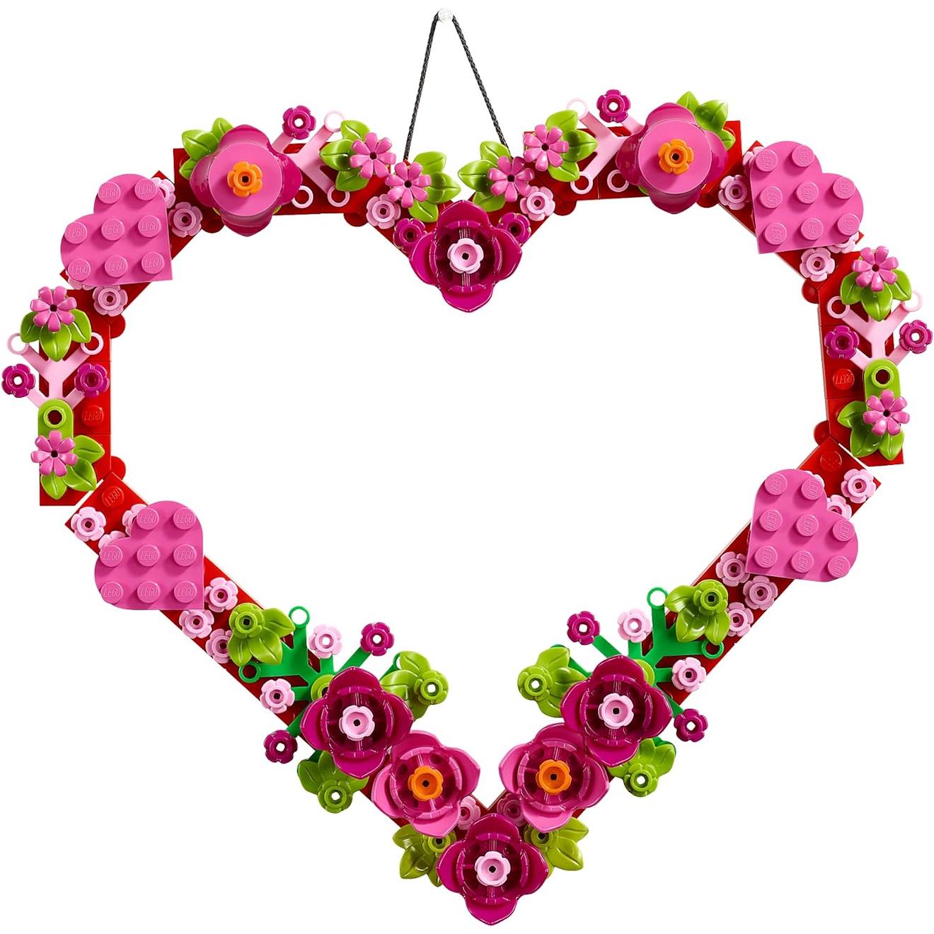LEGO décoration en formé de cœur 40638 multicolore