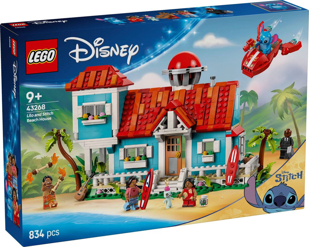 LEGO Disney - la maison sur la plage de lilo et Stitch - 43268 multicolore
