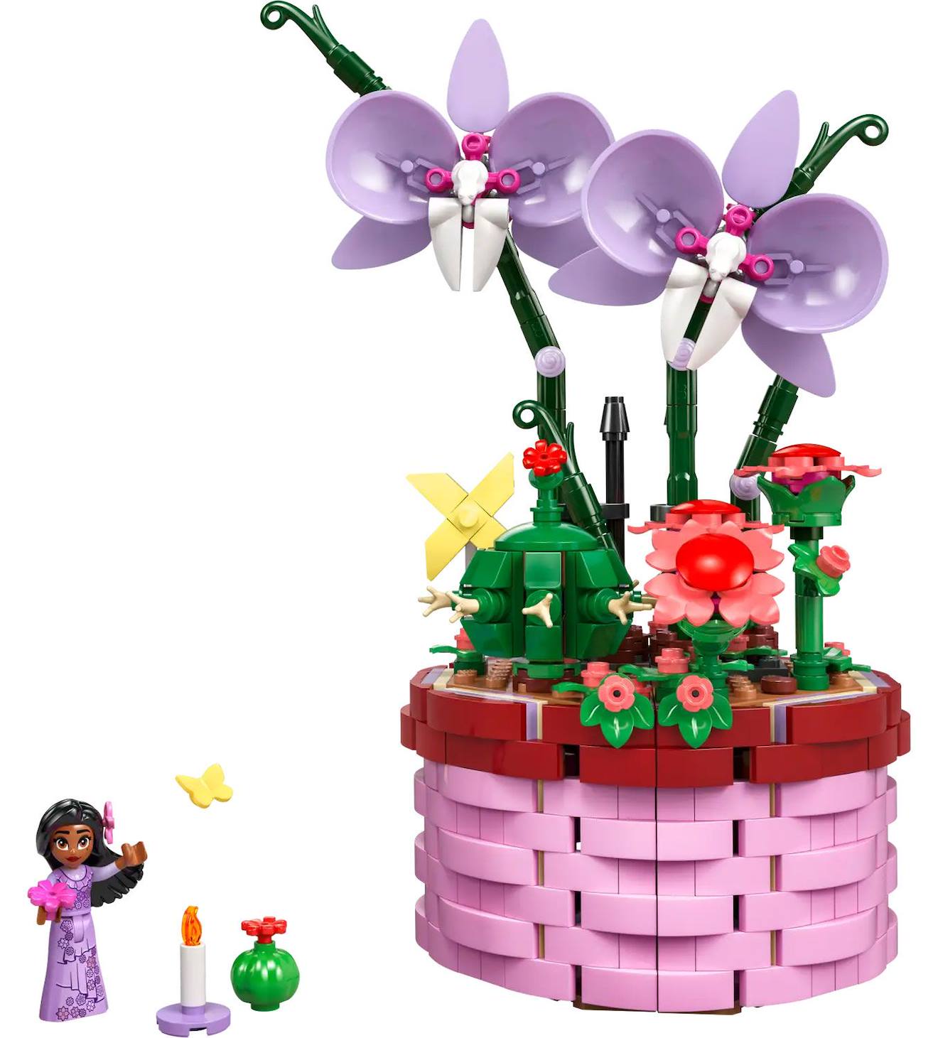 LEGO Disney - le pot de fleurs d'isabela - 43237 multicolore