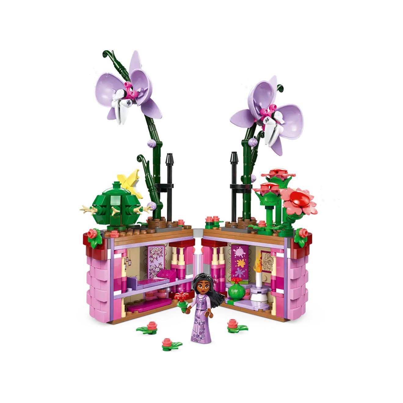 LEGO Disney - le pot de fleurs d'isabela - 43237 multicolore