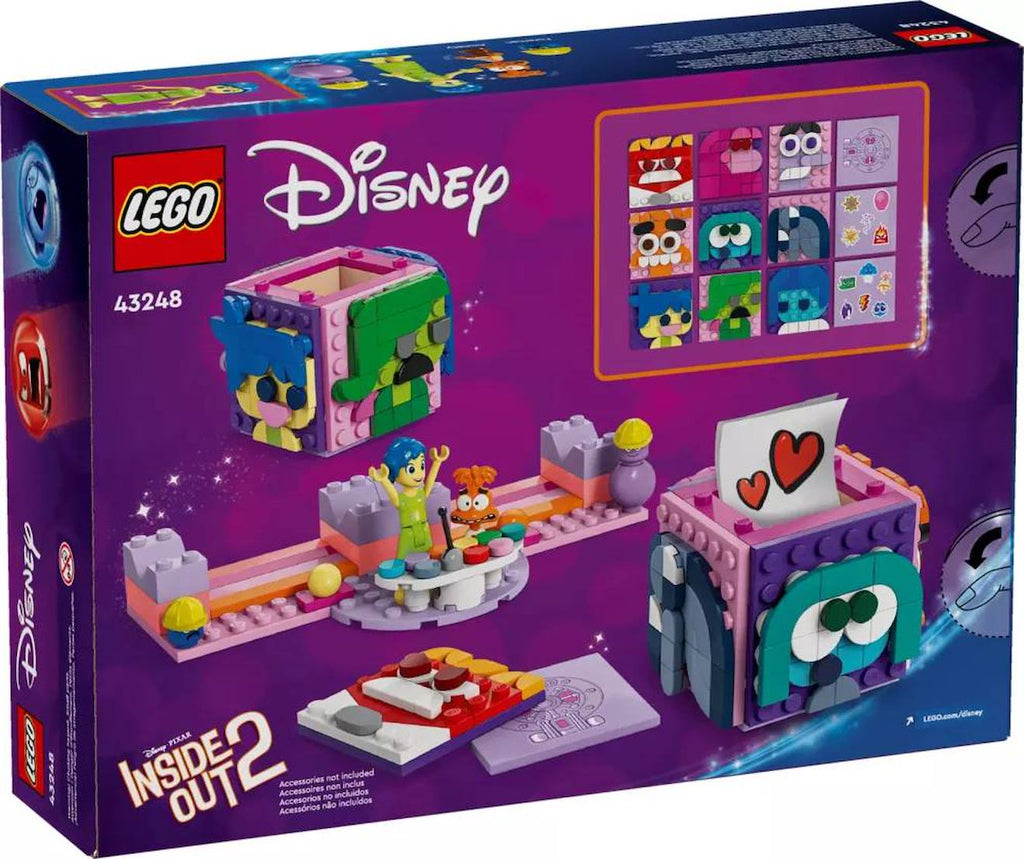 LEGO Disney - les cubes des émotions vice-versa 2 - 43248 multicolore