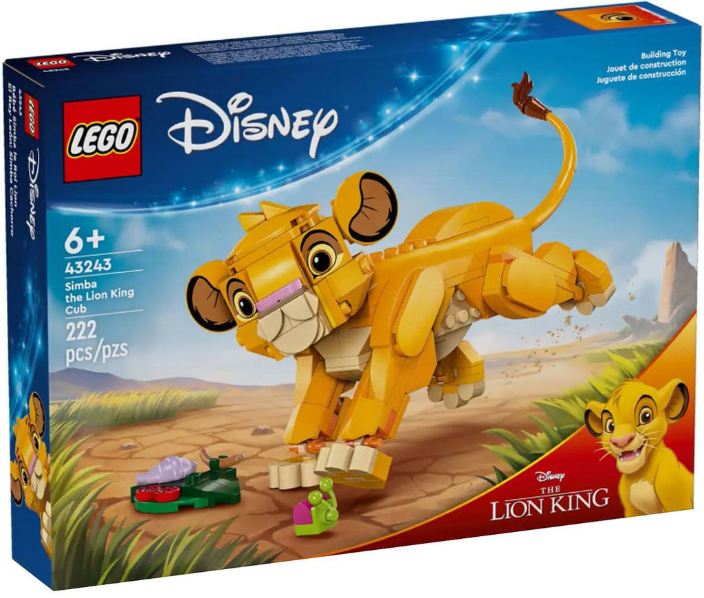 LEGO Disney - simba, le bébé du roi lion - 43243 multicolore