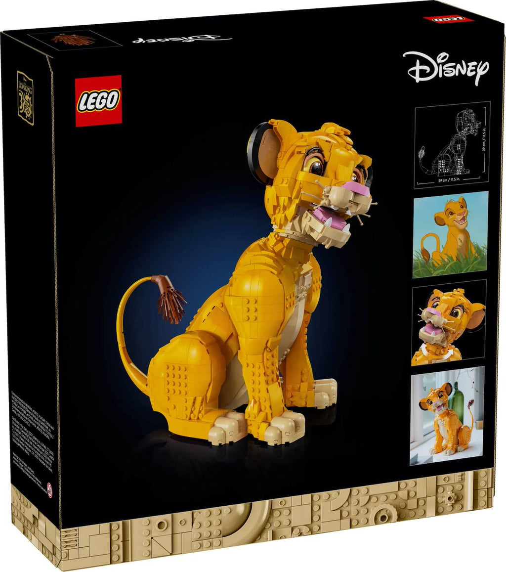 LEGO Disney - simba, le jeune roi lion - 43247 multicolore