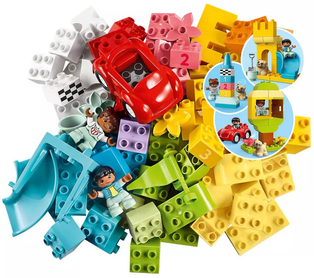 LEGO Duplo - la boîte de briques deluxe - 10914 multicolore