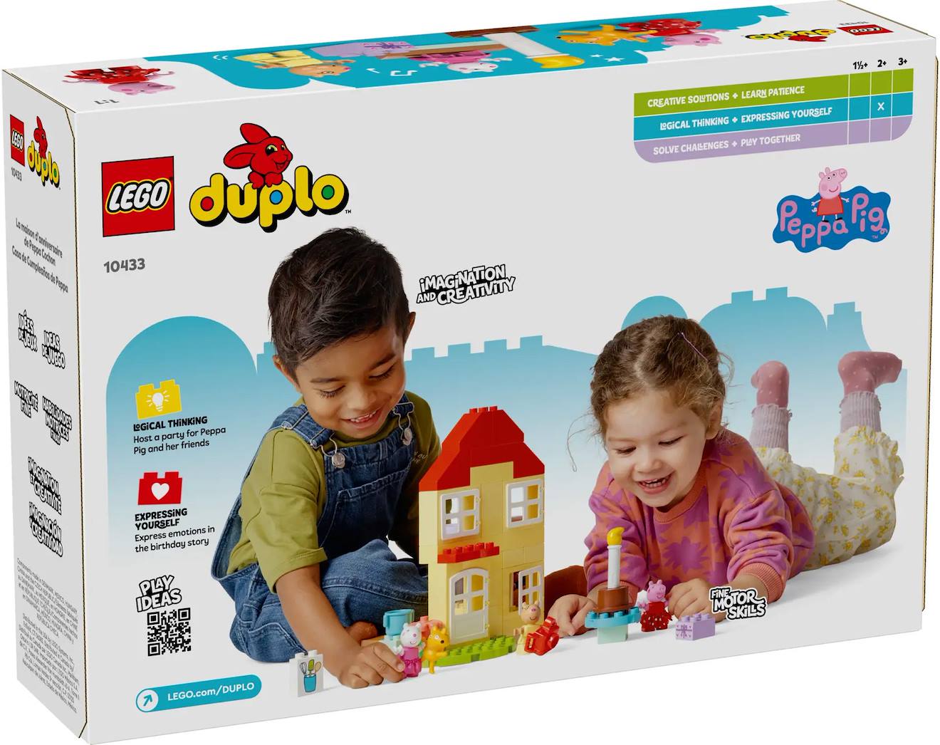 LEGO Duplo - la fête d'anniversaire chez Peppa Pig - 10433 multicolore