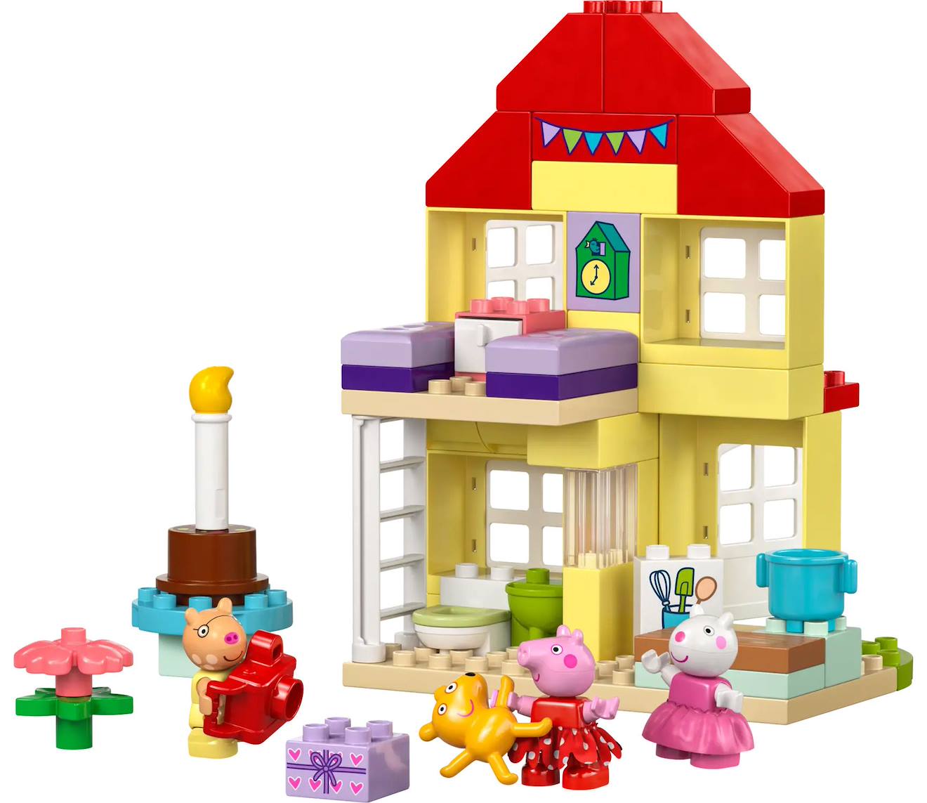 LEGO Duplo - la fête d'anniversaire chez Peppa Pig - 10433 multicolore