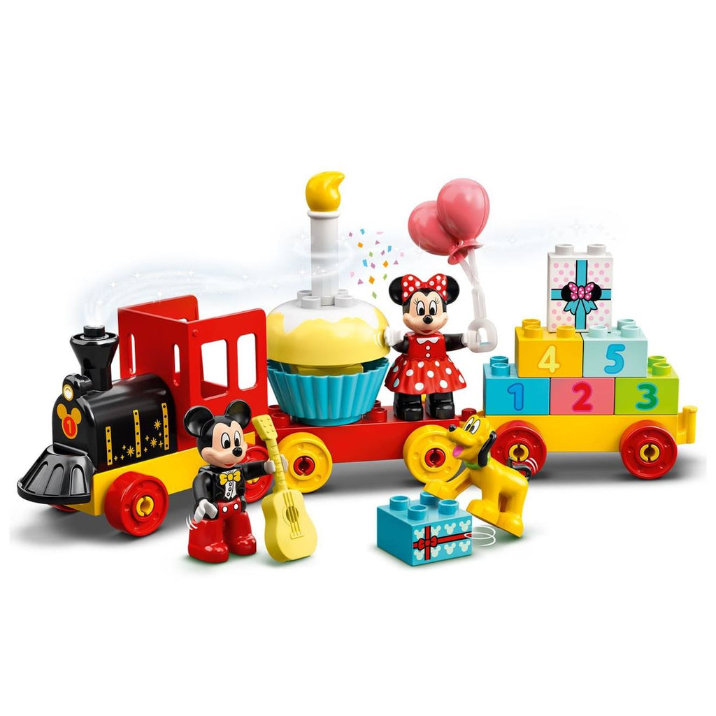 LEGO Duplo - le train d'anniversaire de Mickey et Minnie - 10941 multicolore