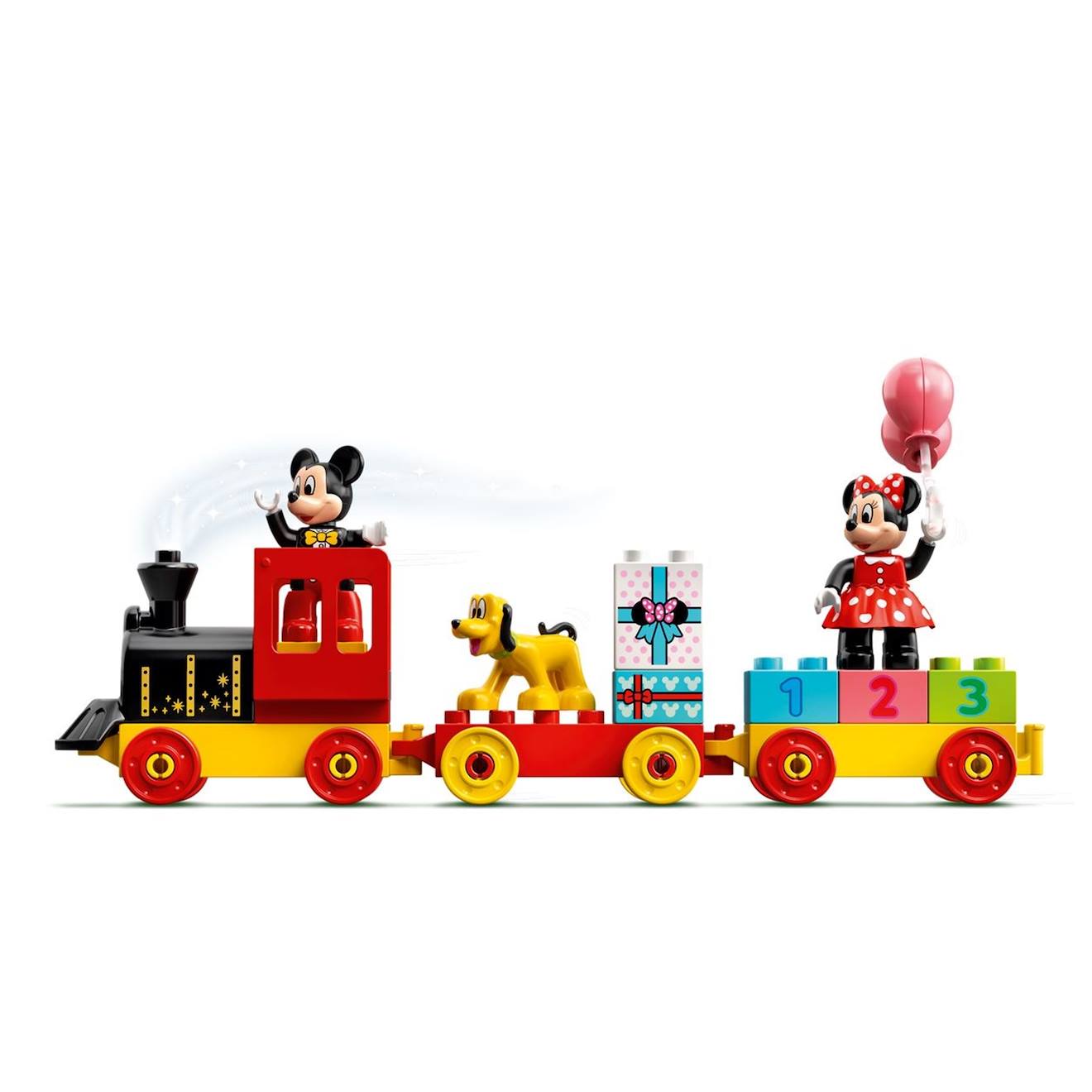 LEGO Duplo - le train d'anniversaire de Mickey et Minnie - 10941 multicolore