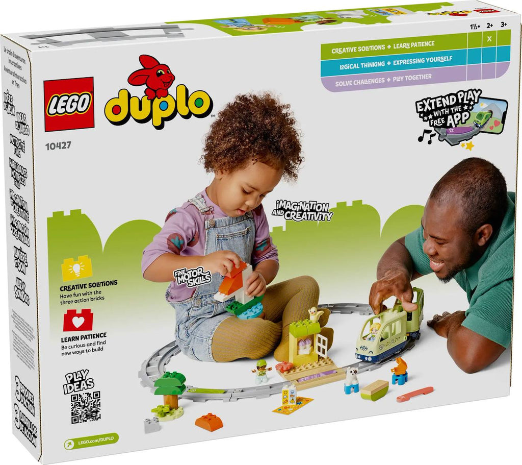 LEGO Duplo - le train d'aventures interactif - 10427 multicolore