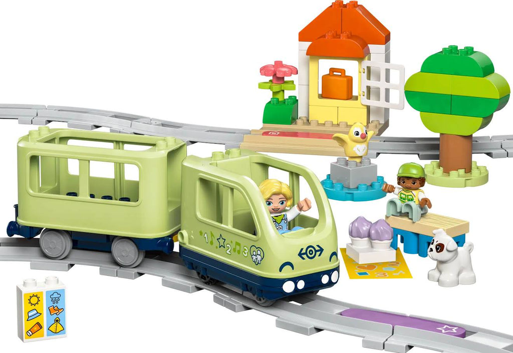 LEGO Duplo - le train d'aventures interactif - 10427 multicolore