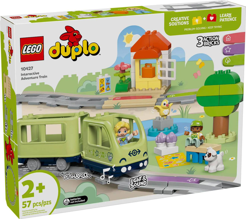 LEGO Duplo - le train d'aventures interactif - 10427 multicolore