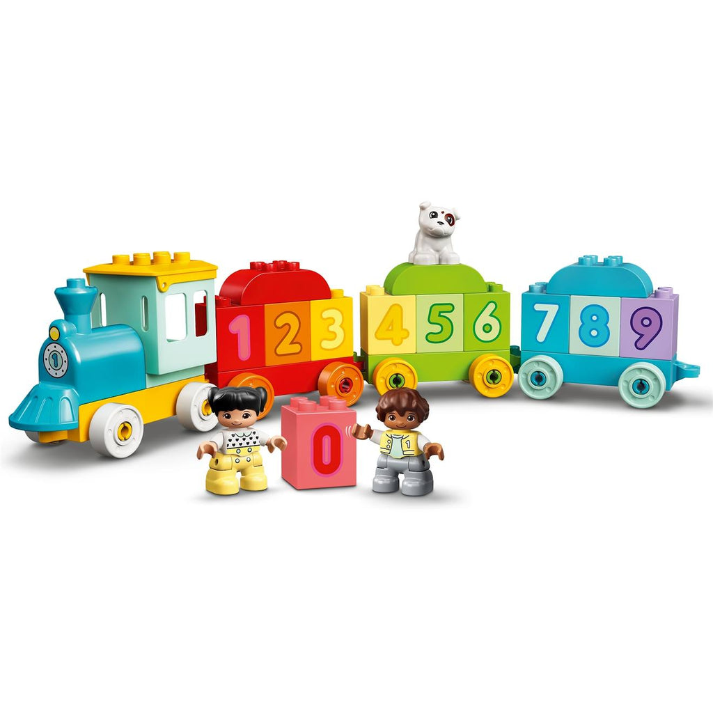 LEGO Duplo - le train des chiffres - apprendre à compter - 10954 multicolore