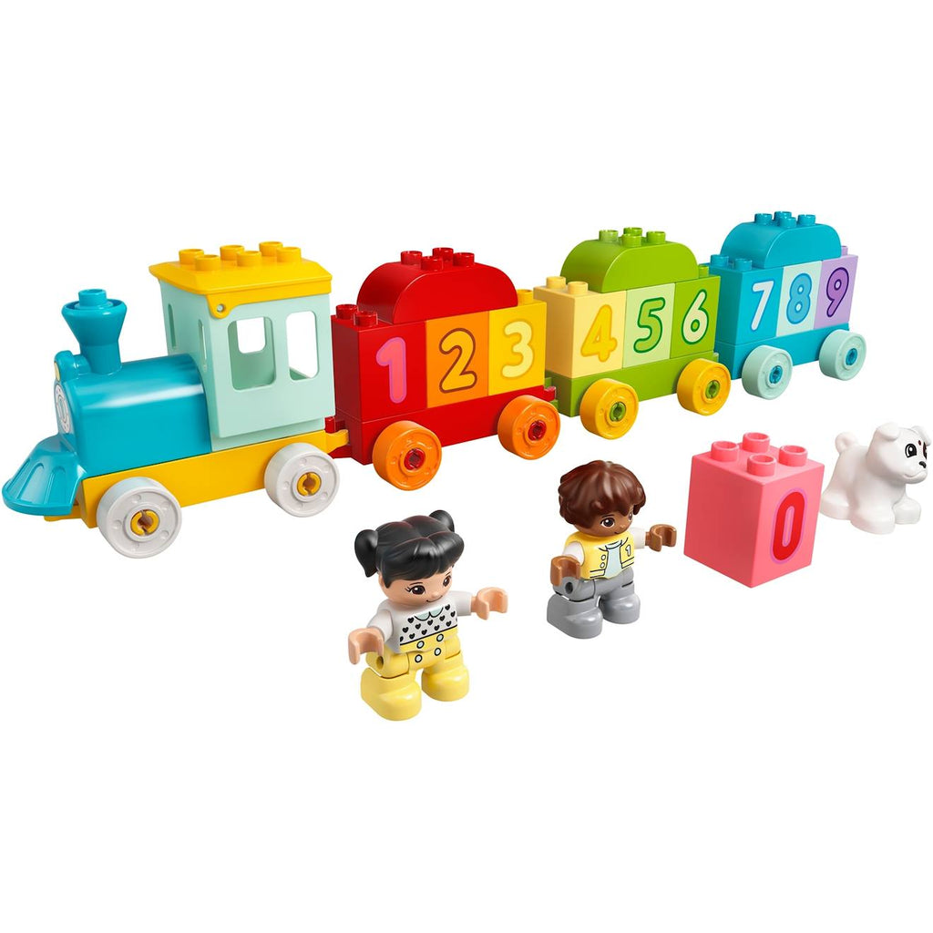 LEGO Duplo - le train des chiffres - apprendre à compter - 10954 multicolore
