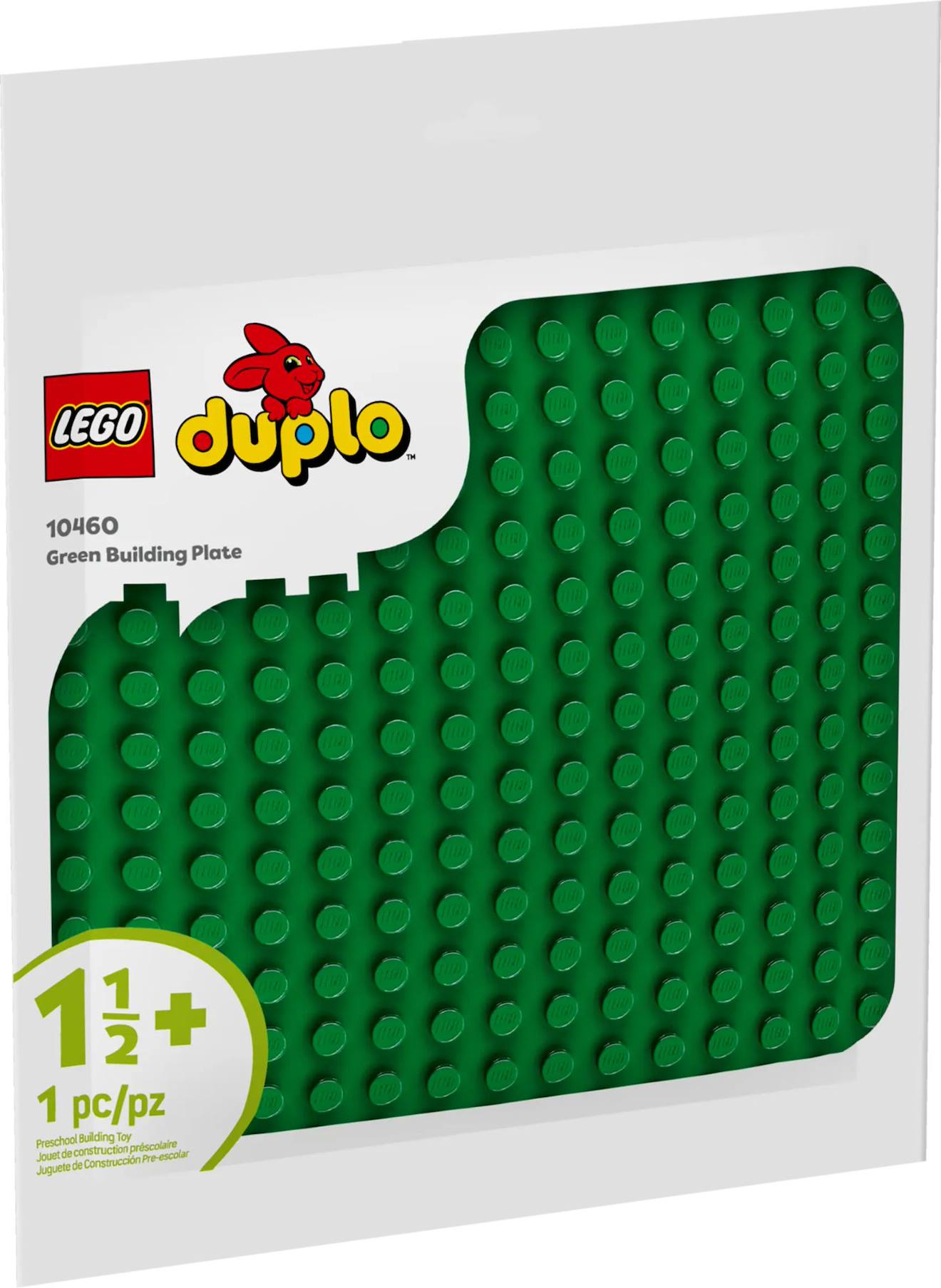 LEGO Duplo - plaque de construction verte - 10460 multicolore