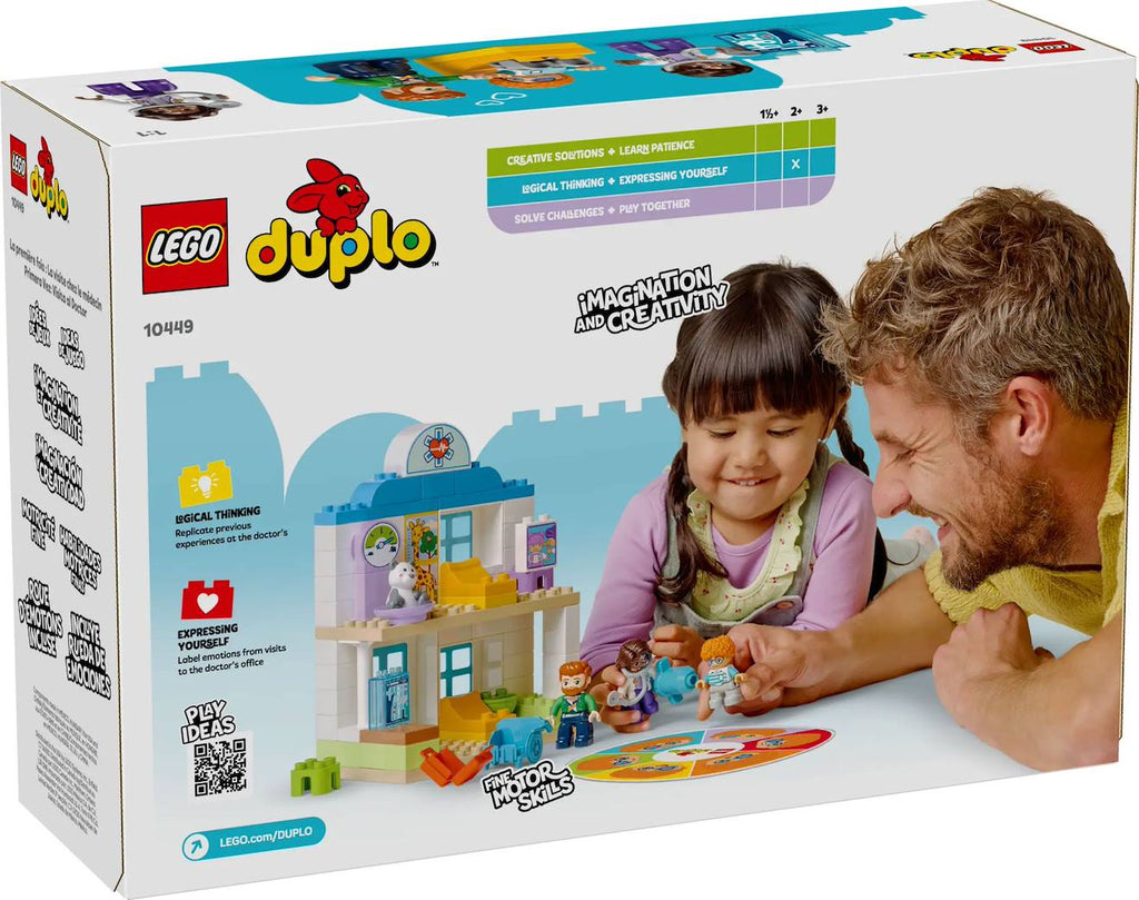 LEGO Duplo - première visité chez le médecin - 10449 multicolore