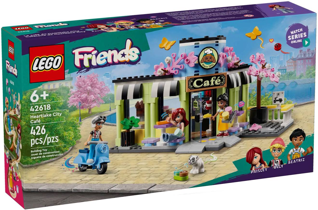 LEGO friends - le café de heartlake city - 42618 multicolore
