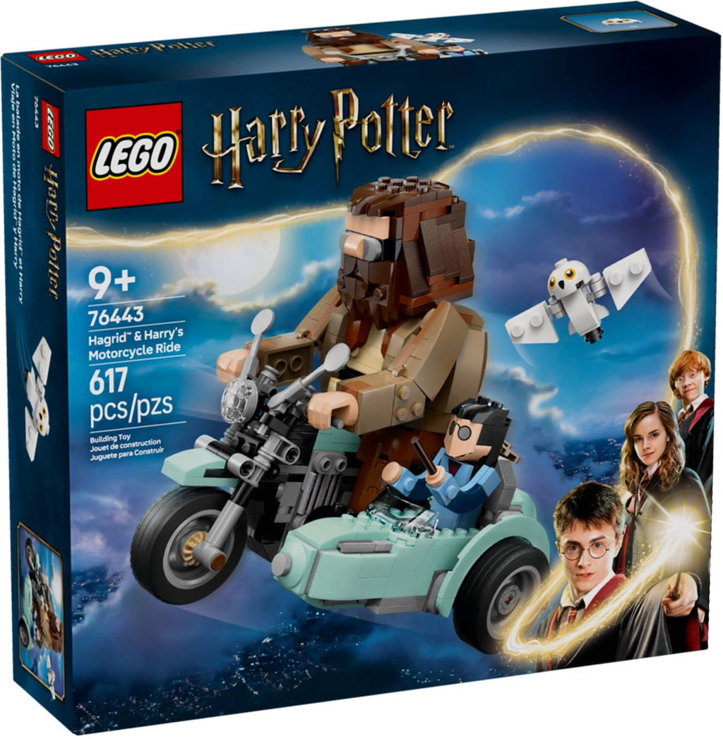 LEGO Harry Potter - la balade en moto de hagrid et harry - 76443 multicolore