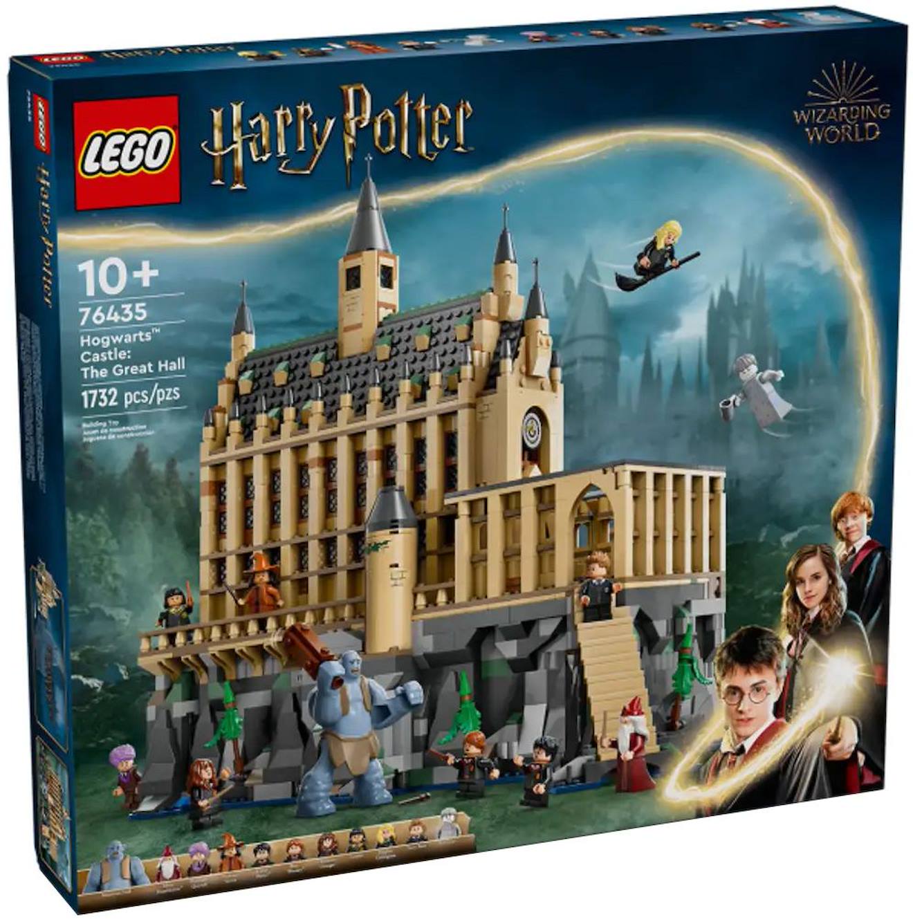 LEGO Harry Potter - le château de poudlard : la grande salle - 76435 multicolore