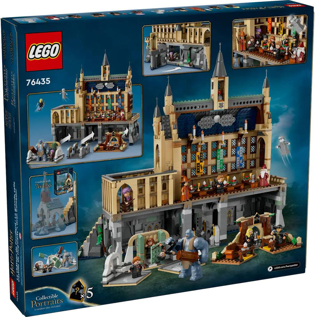 LEGO Harry Potter - le château de poudlard : la grande salle - 76435 multicolore