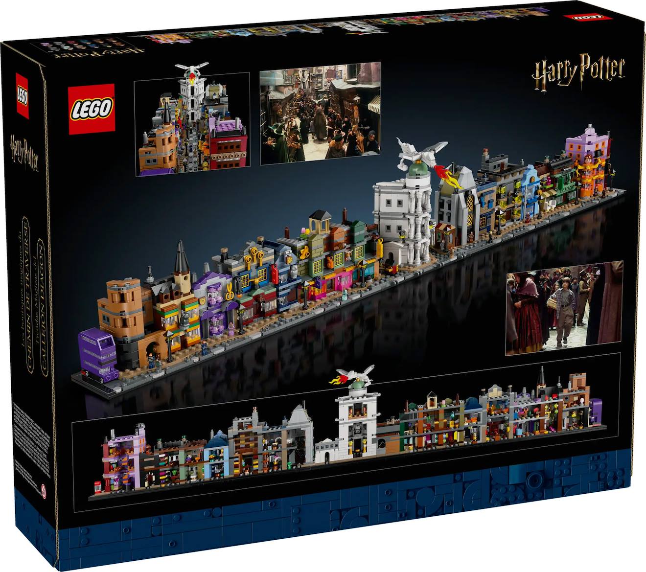 LEGO Harry Potter - les boutiques magiques du chemin de traverse - 76444 multicolore
