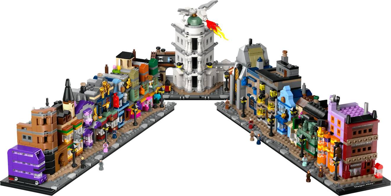 LEGO Harry Potter - les boutiques magiques du chemin de traverse - 76444 multicolore