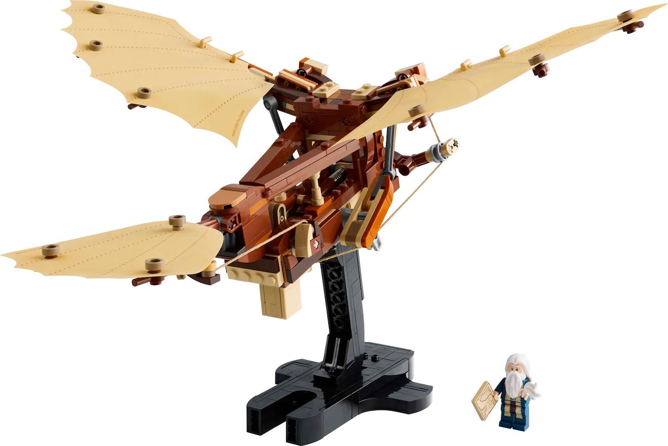 LEGO icons - la machine volante de léonard de vinci - 10363 multicolore