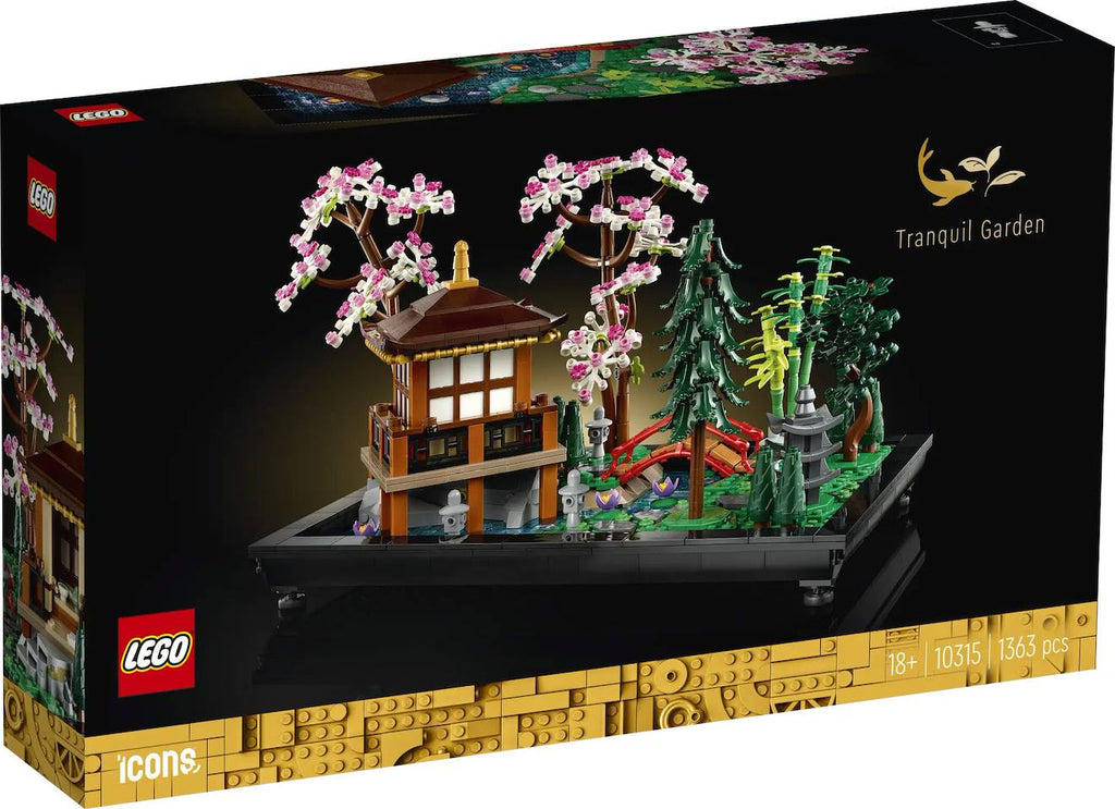 LEGO icons - le jardin paisible - 10315 multicolore