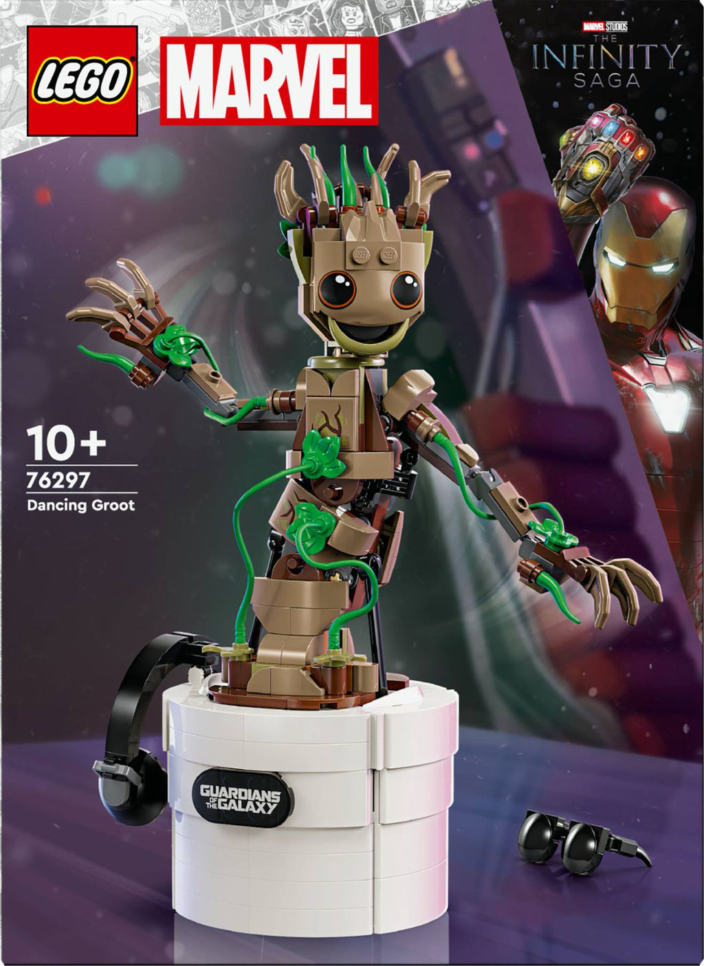 LEGO Marvel - la danse de bébé groot - 76297 multicolore