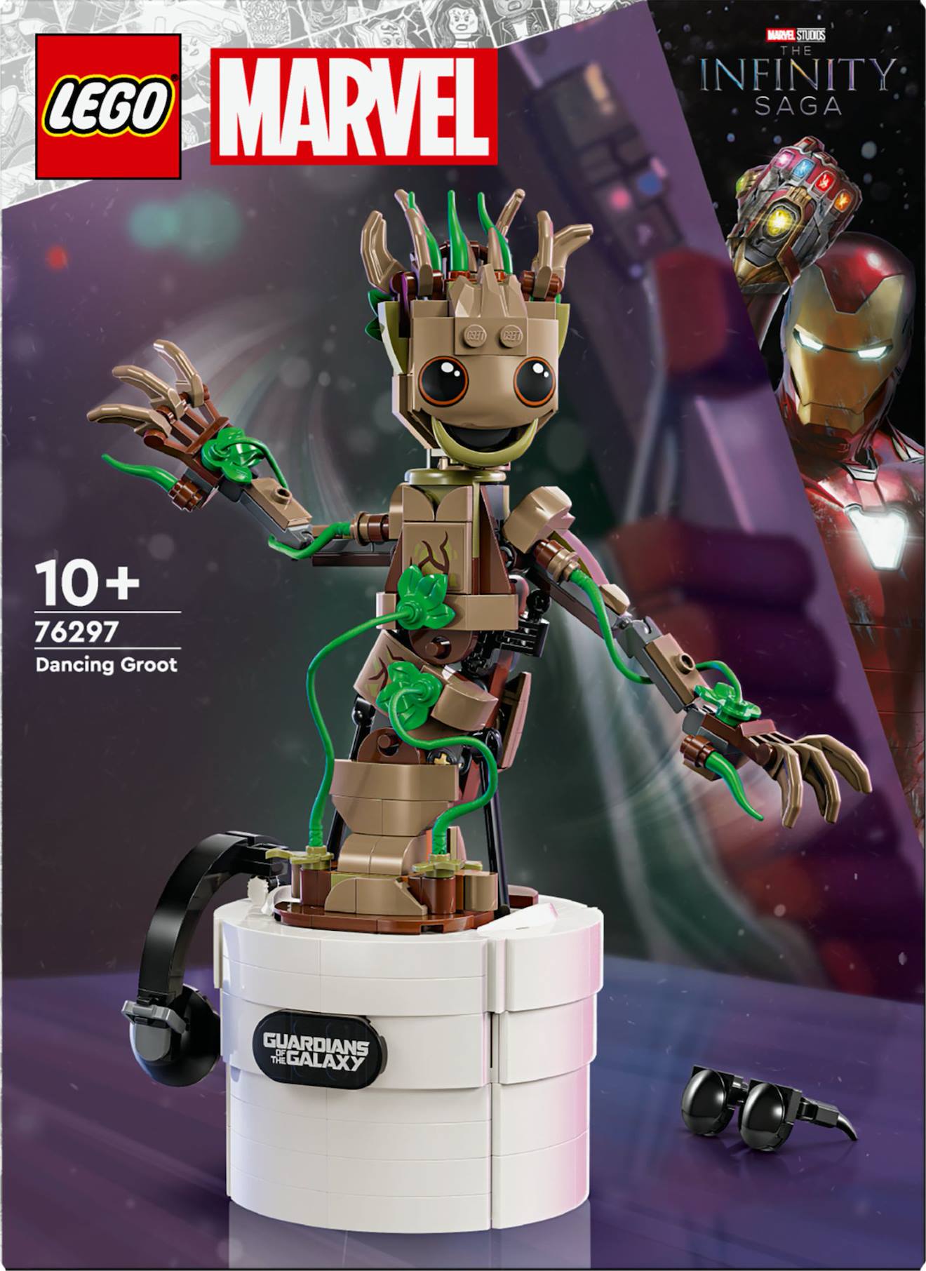 LEGO Marvel - la danse de bébé groot - 76297 multicolore