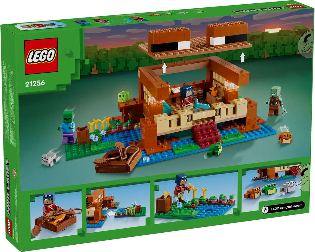 LEGO Minecraft - la maison de la grenouille - 21256 multicolore