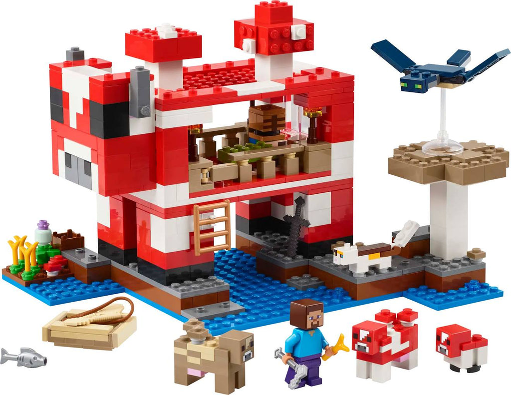 LEGO Minecraft - la maison des champimeuhs - 21270 multicolore