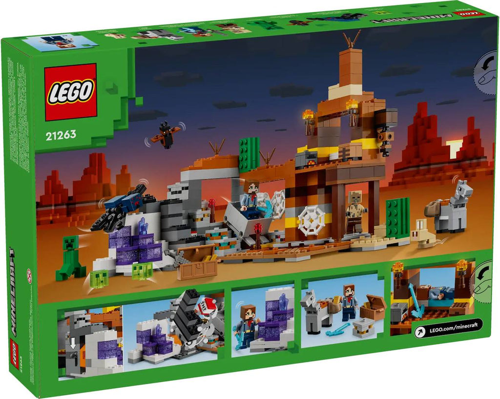 LEGO Minecraft - la mine des badlands - 21263 multicolore