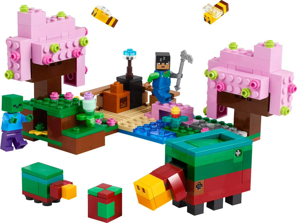LEGO Minecraft - le jardin des cerisiers en fleurs - 21260 multicolore