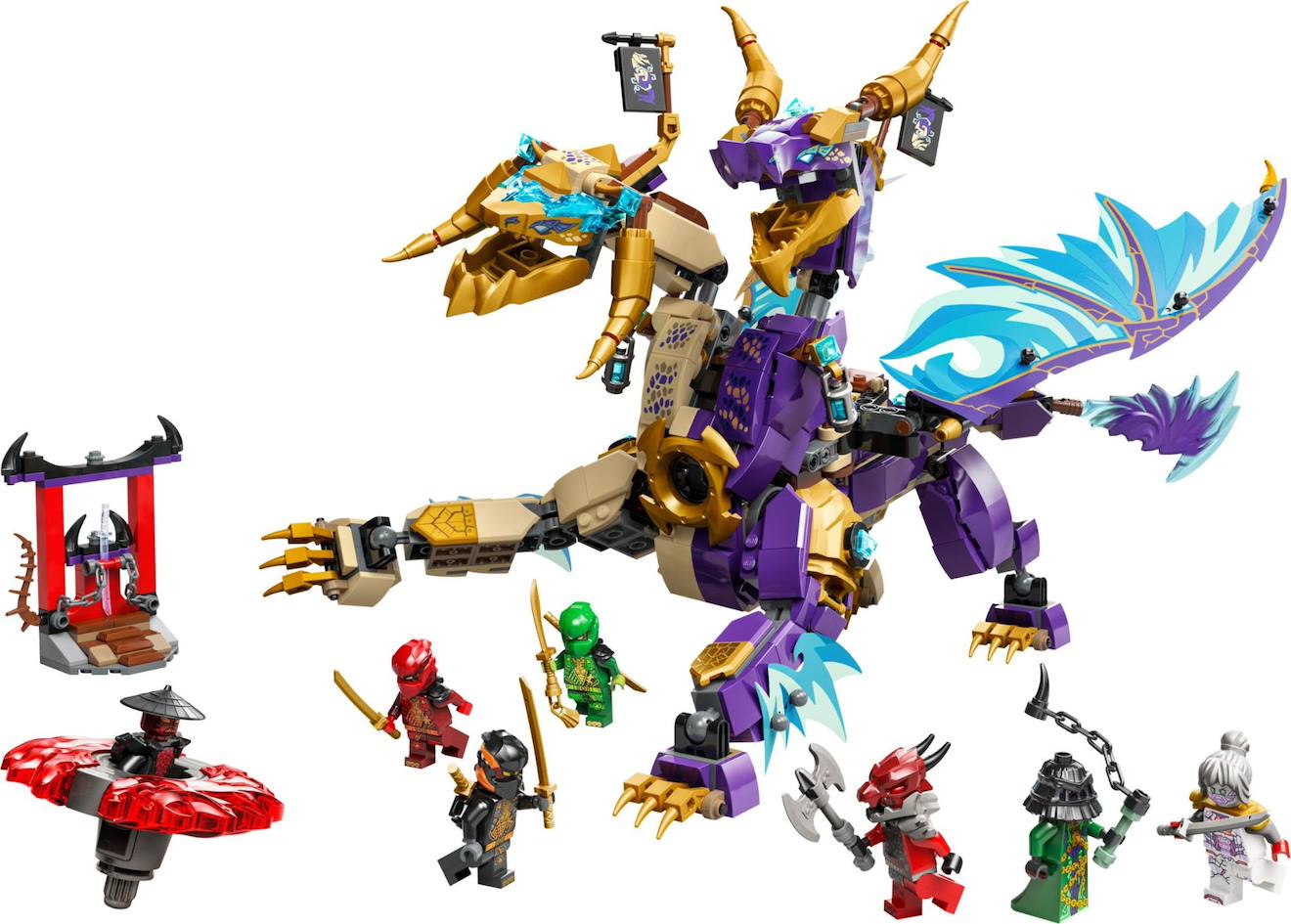 LEGO Ninjago - arc : le dragon de la concentration - 71836 multicolore