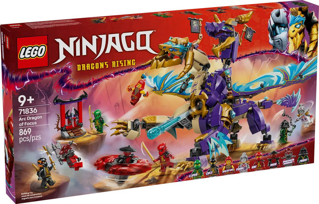 LEGO Ninjago - arc : le dragon de la concentration - 71836 multicolore