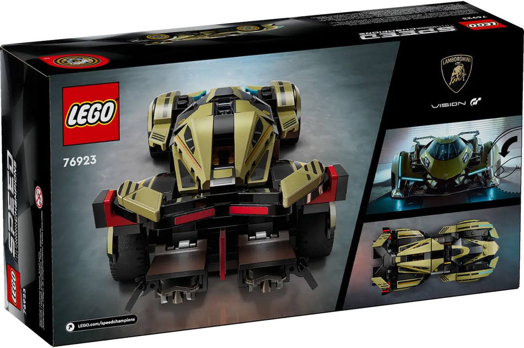 LEGO Speed Champions - lamborghini lambo v12 vision gt super car - 76923 multicolore
