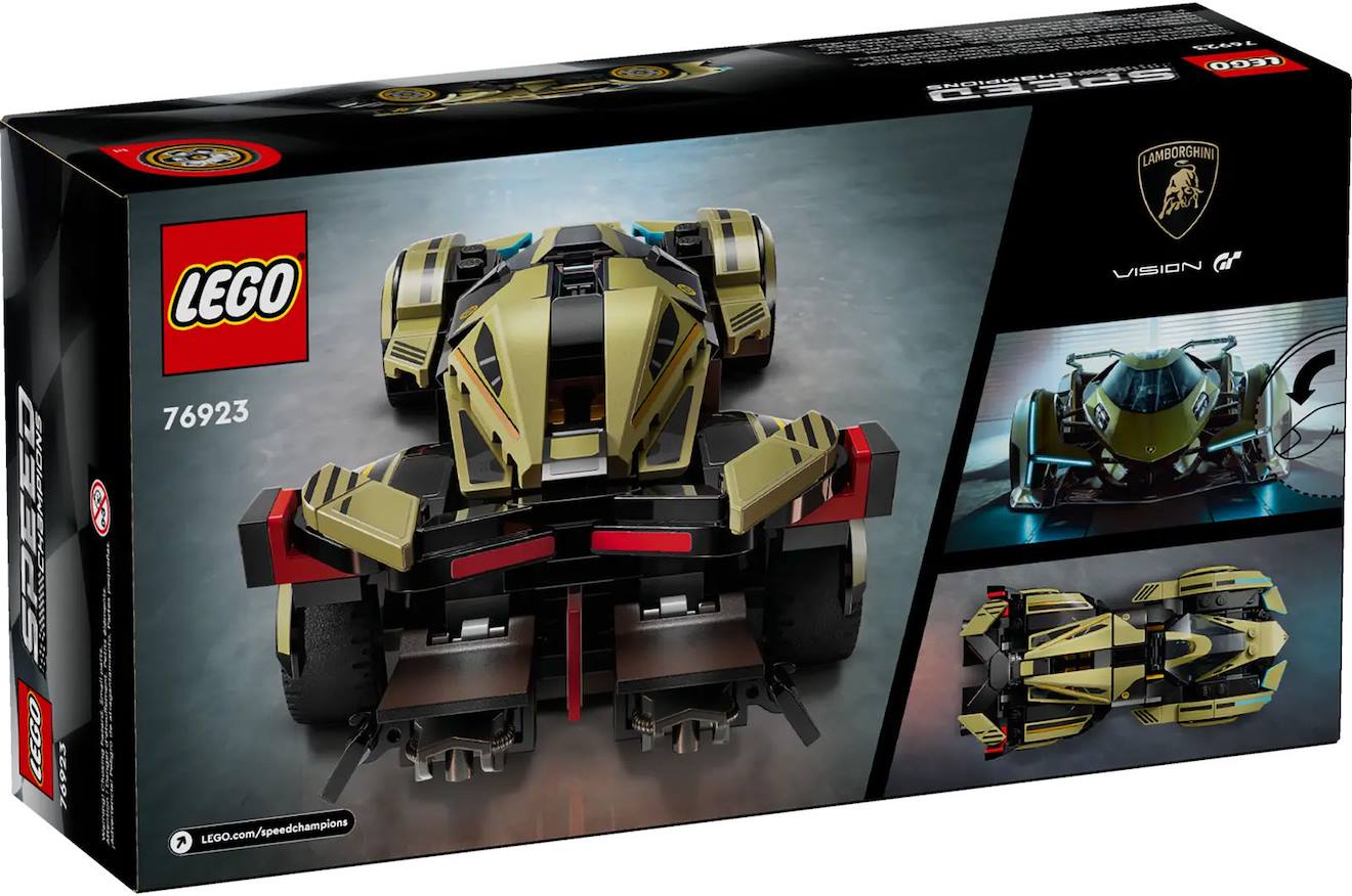 LEGO Speed Champions - lamborghini lambo v12 vision gt super car - 76923 multicolore