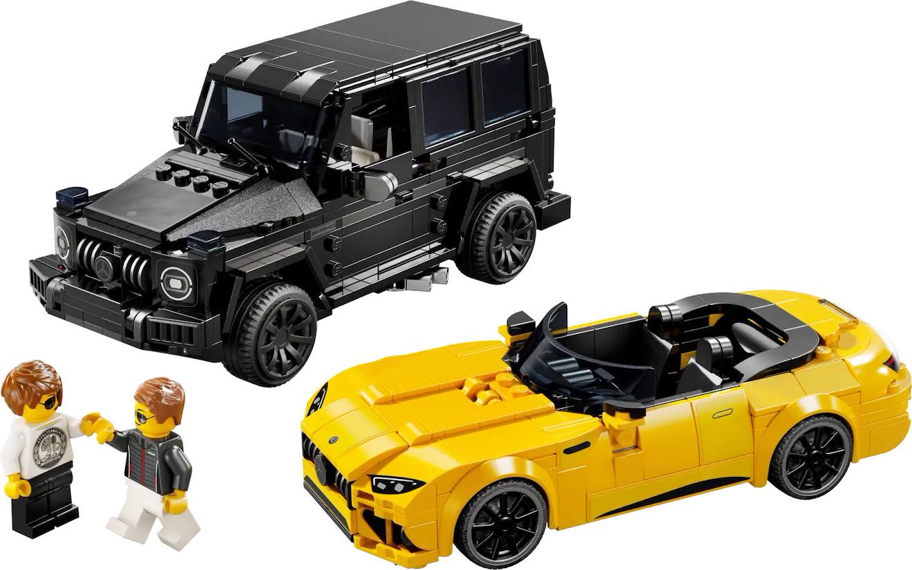 LEGO Speed Champions - mercedes-amg g 63 et mercedes-amg sl 63 - 76924 multicolore