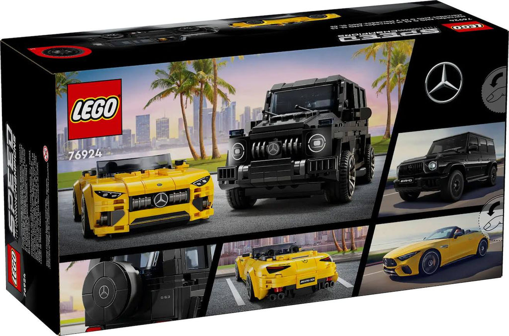 LEGO Speed Champions - mercedes-amg g 63 et mercedes-amg sl 63 - 76924 multicolore