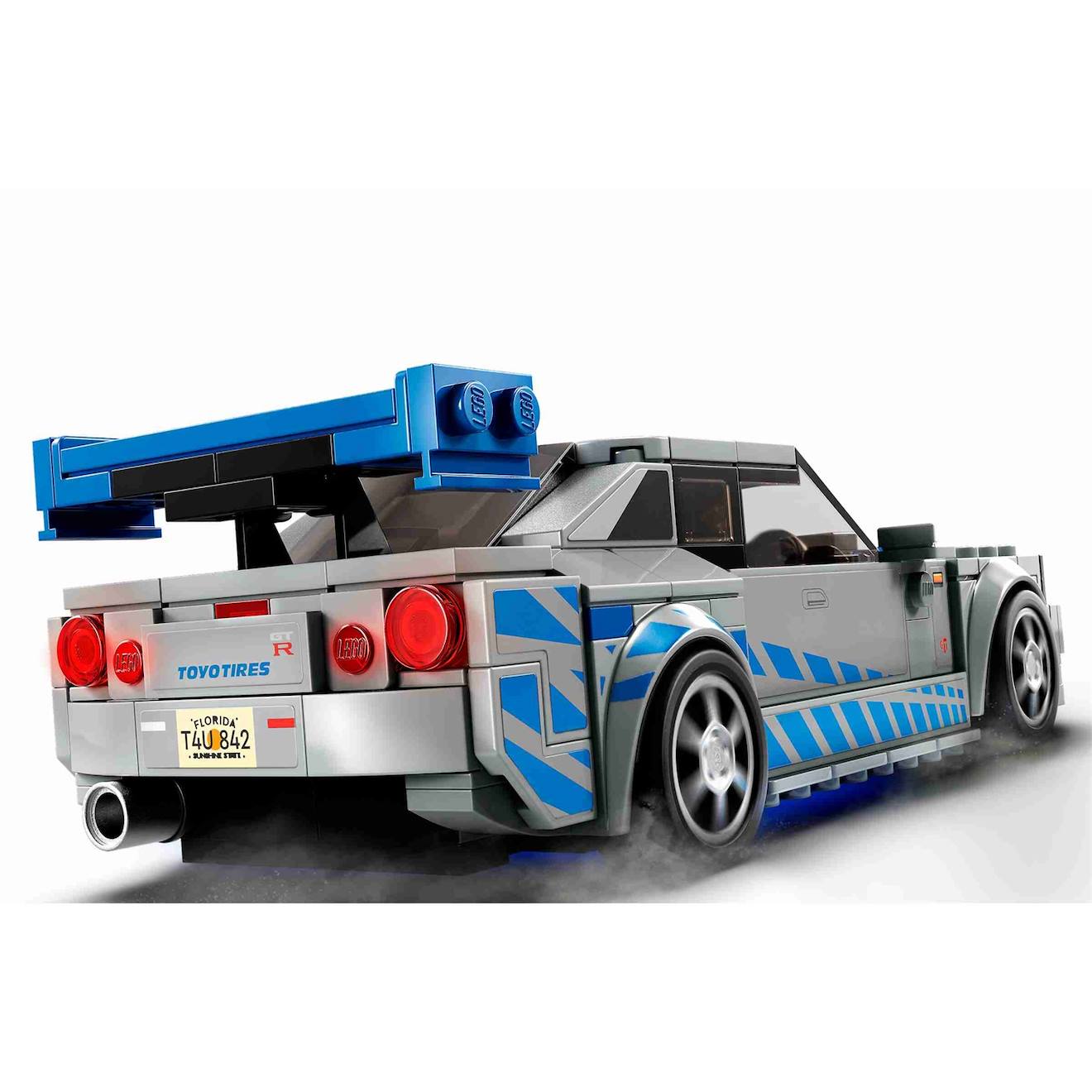 LEGO Speed Champions - nissan skyline gt-r (r34) 2 fast 2 furious - 76917 multicolore