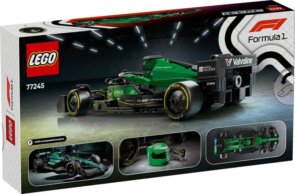 LEGO Speed Champions - voiture f1 aston martin aramco amr24 - 77245 multicolore