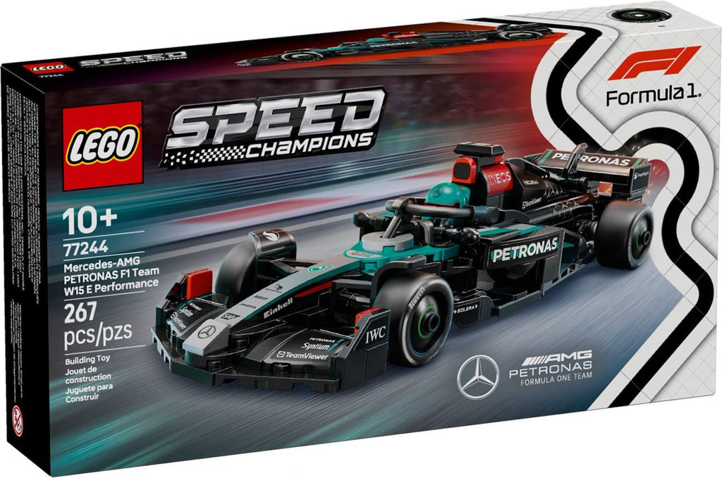 LEGO Speed Champions - voiture f1 mercedes-amg w15 - 77244 multicolore