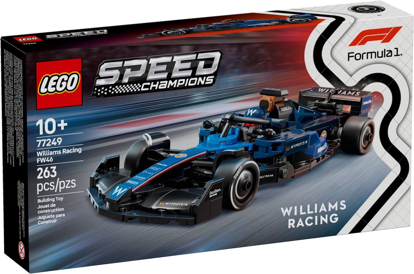 LEGO Speed Champions - voiture f1 williams racing fw46 - 77249 multicolore
