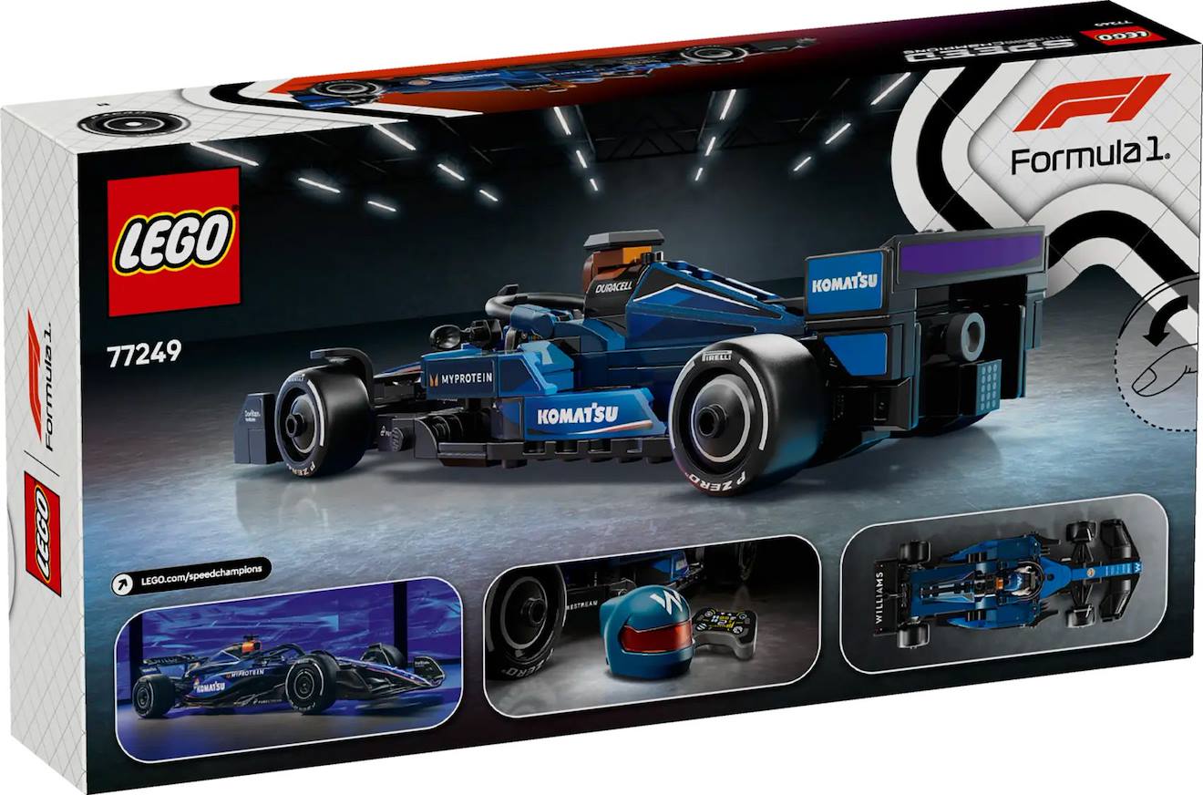 LEGO Speed Champions - voiture f1 williams racing fw46 - 77249 multicolore