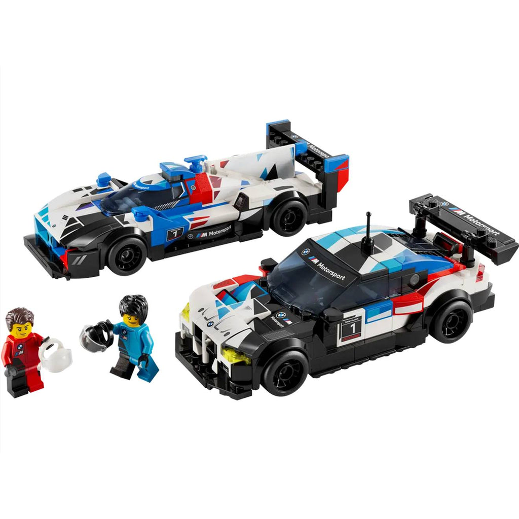 LEGO Speed Champions - voitures de course bmw m4 gt3 et bmw m hybrid v8 - 76922 multicolore