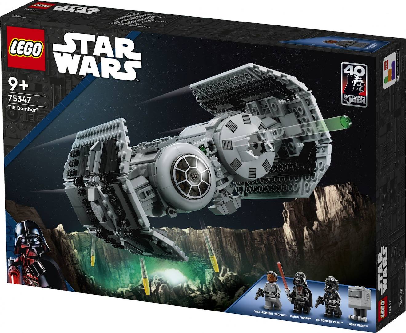 LEGO Star Wars - le bombardier tie - 75347 multicolore