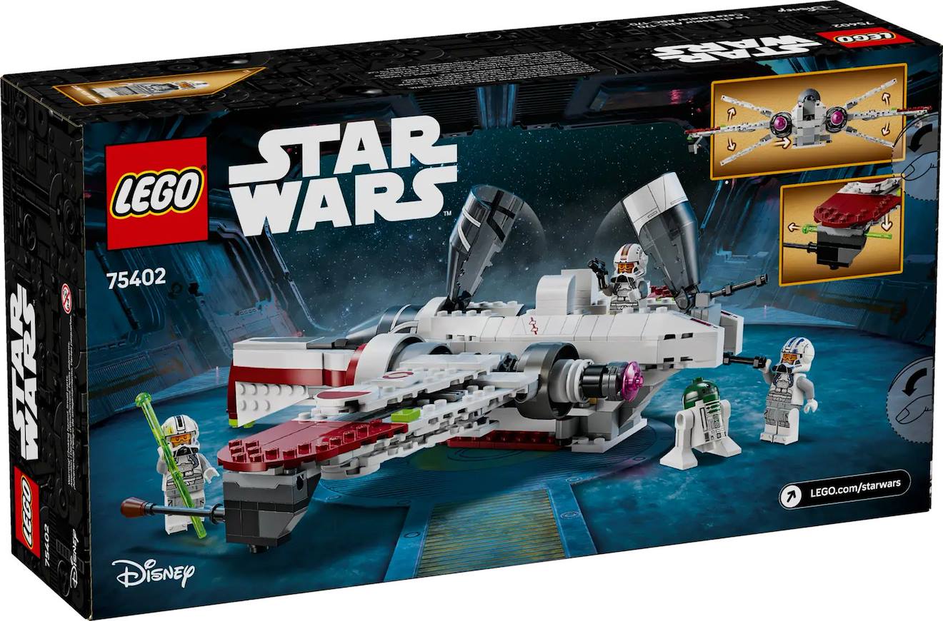 LEGO Star Wars - le chasseur arc-170 - 75402 multicolore